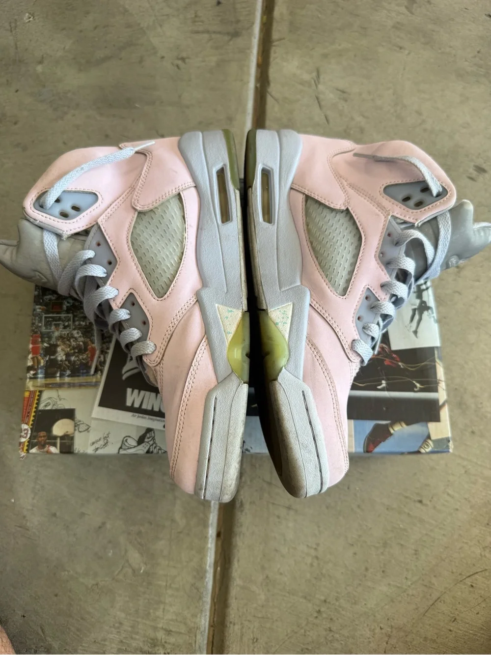 Jordan Air Jordan 5 Retro SE Easter Pink Mens 8 Sneaker DV0562-600 Pre Owned